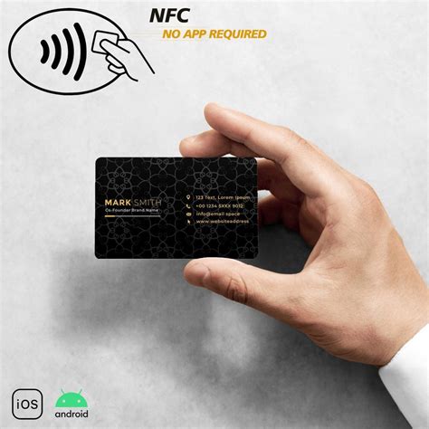 android business card nfc|contactless digital business cards.